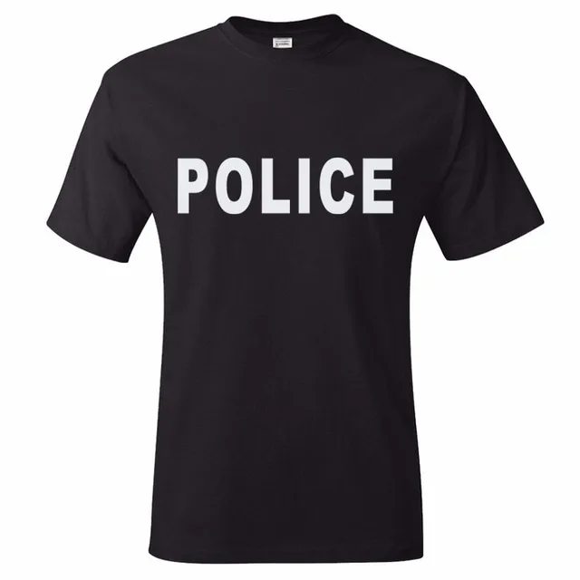white police shirt