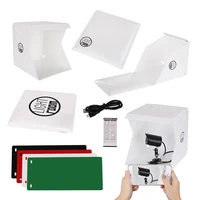 

Light Room Photo Studio 9" Photography LED Lighting Tent Backdrop Cube Mini Box