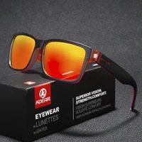 

KDEAM 2019 new men sports sunglasses polarized brand square sunglasses CE UV400