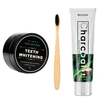 

OEM Bamboo Toothbrush and Coconut Shell Activated Charcoal Teeth Whitening Kit