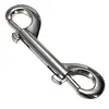 Zinc Alloy Double End Spring Snap Hook Heavy Duty Double Sided Hook