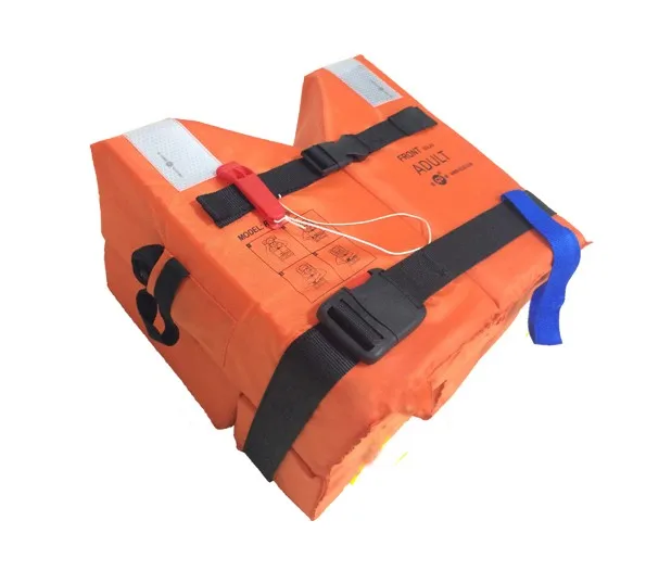 
oversize Foldable smallest Volume foam life jacket for Ship and oil gas platform 
