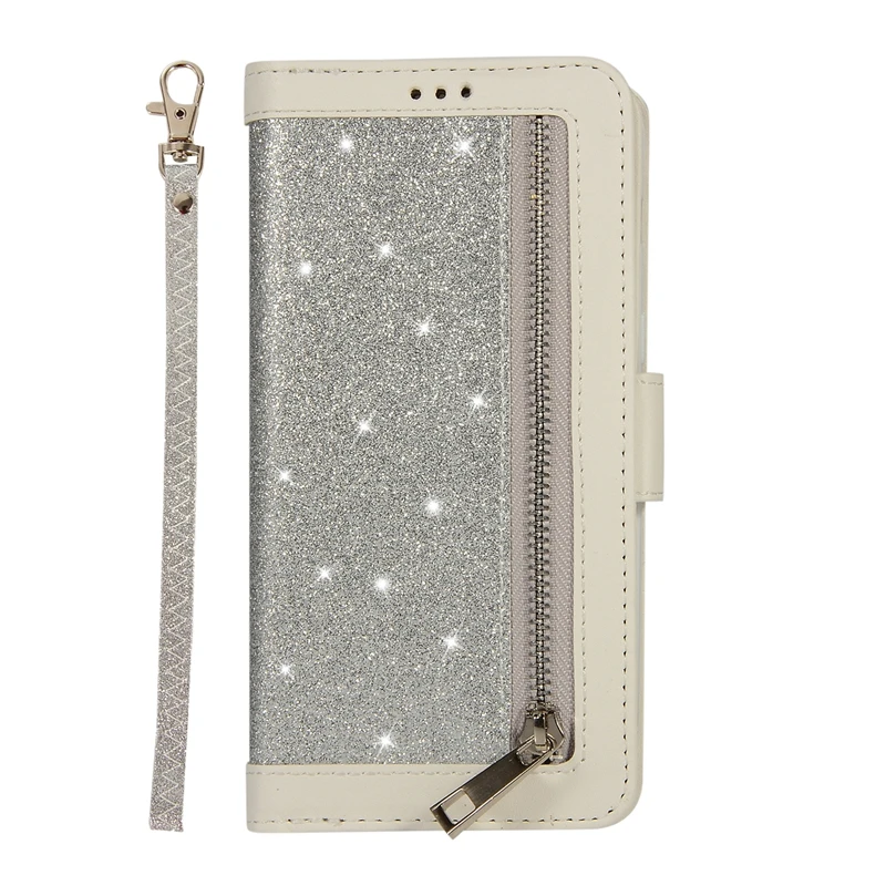 

9 Card slots wallet case pouch for Samsung Galaxy A5 2018 Sparkling design