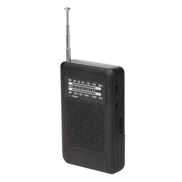 Classic Pocket Size AM FM Radio - Clear Sound & Portability