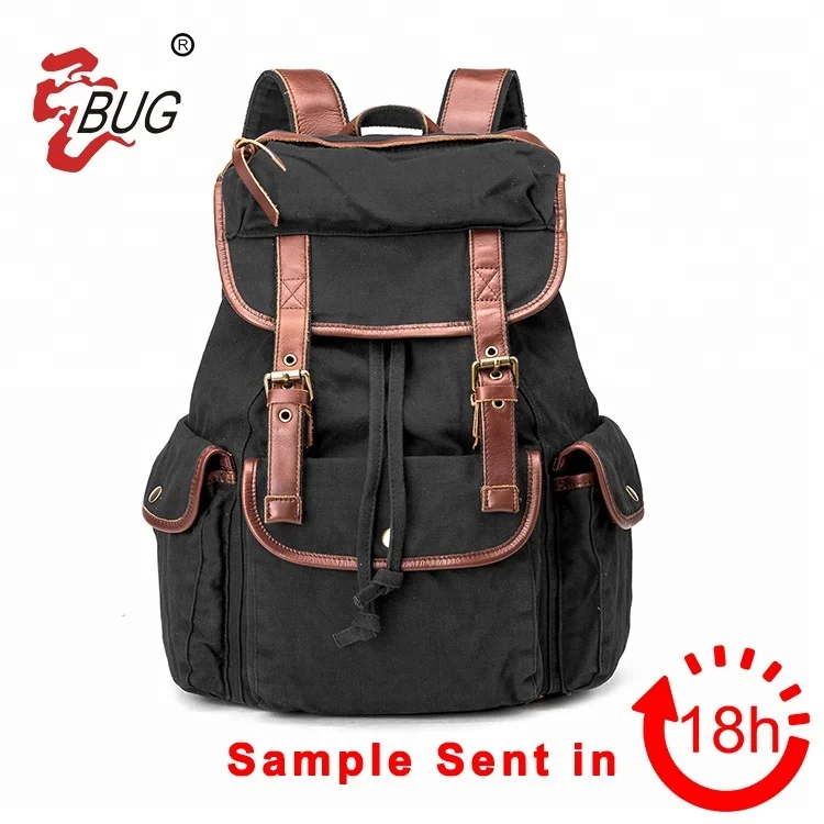 Latest Printed Canvas Backpack/Back Bag For Girls