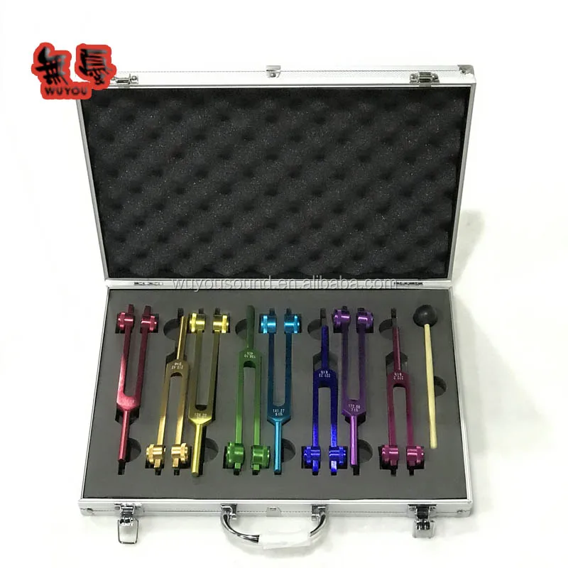 
Chakra Balance and Mind Body Spirit Sound Vabritation therapy tuning fork set 