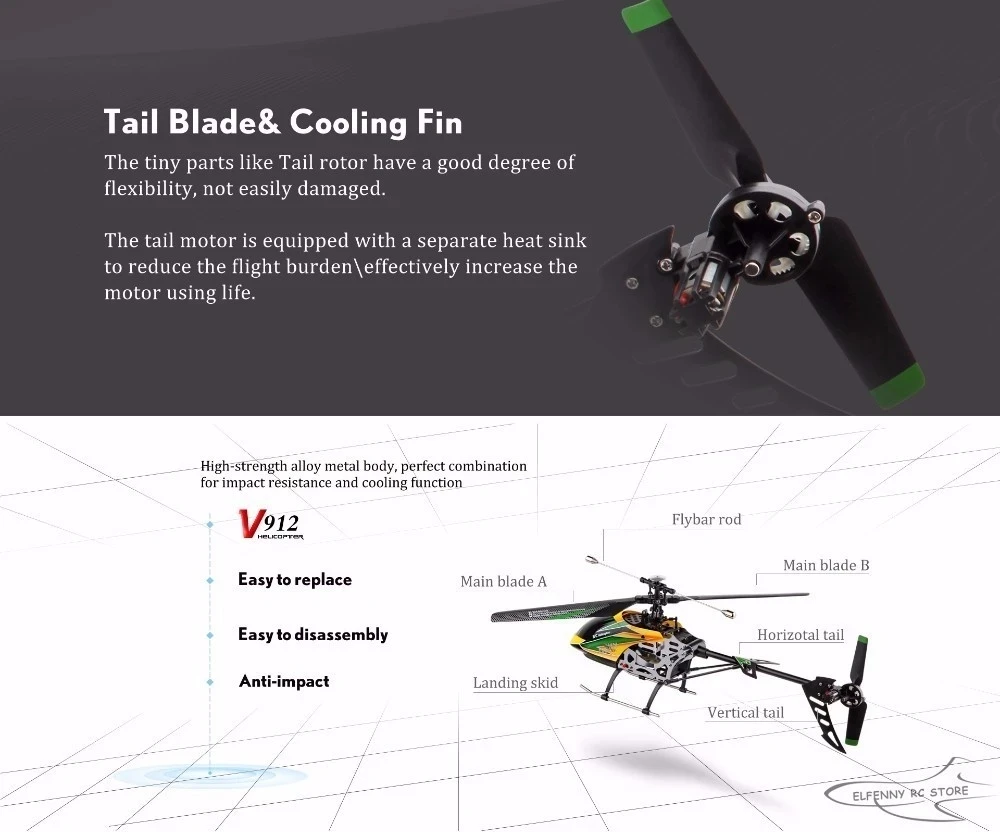 WLtoys V912 2.4Ghz 4Ch Single Blade Sky Dancer Large Remote Control RC  Outdoor Helicopter RTF with Brushless Motor Plane Toy| Alibaba.com