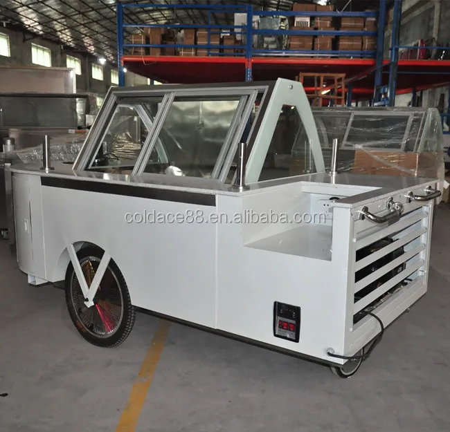 Electric Popsicle Ice Cream Van Freezer With Customized Exteriors Buy