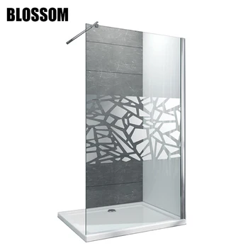 Bathroom Wet Room Support Bar Walk In Tempered Glass Frameless Shower Screen Buy Shower Screen Glass Shower Screen Walk In Shower Screen Product On