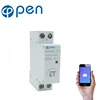 18mm Din Rail WIFI relay type Smart Switch Remote control by eWeLink APP for Smart home liushi circuit breaker 1P