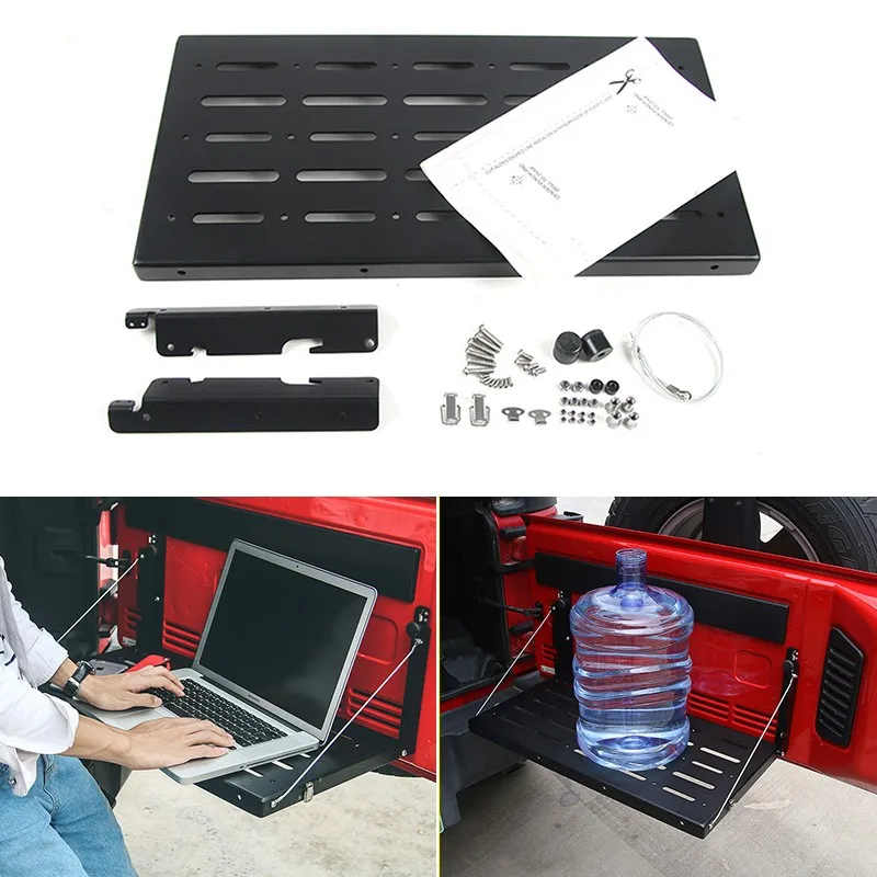 Jeep Wrangler JK Heckklappentisch - Klappbarer Laderaumtisch Für Outdoor