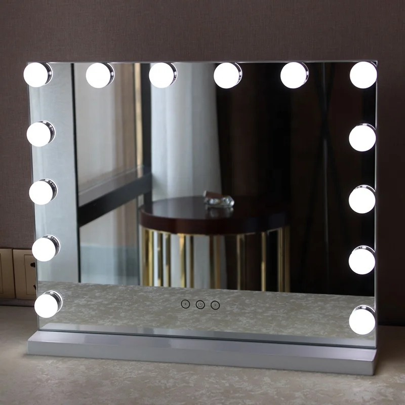 

Hollywood LED Mirror Light with Smart Touch Dimmer for Makeup Vanity Table for Dressing Bedroom mirror, Customized color