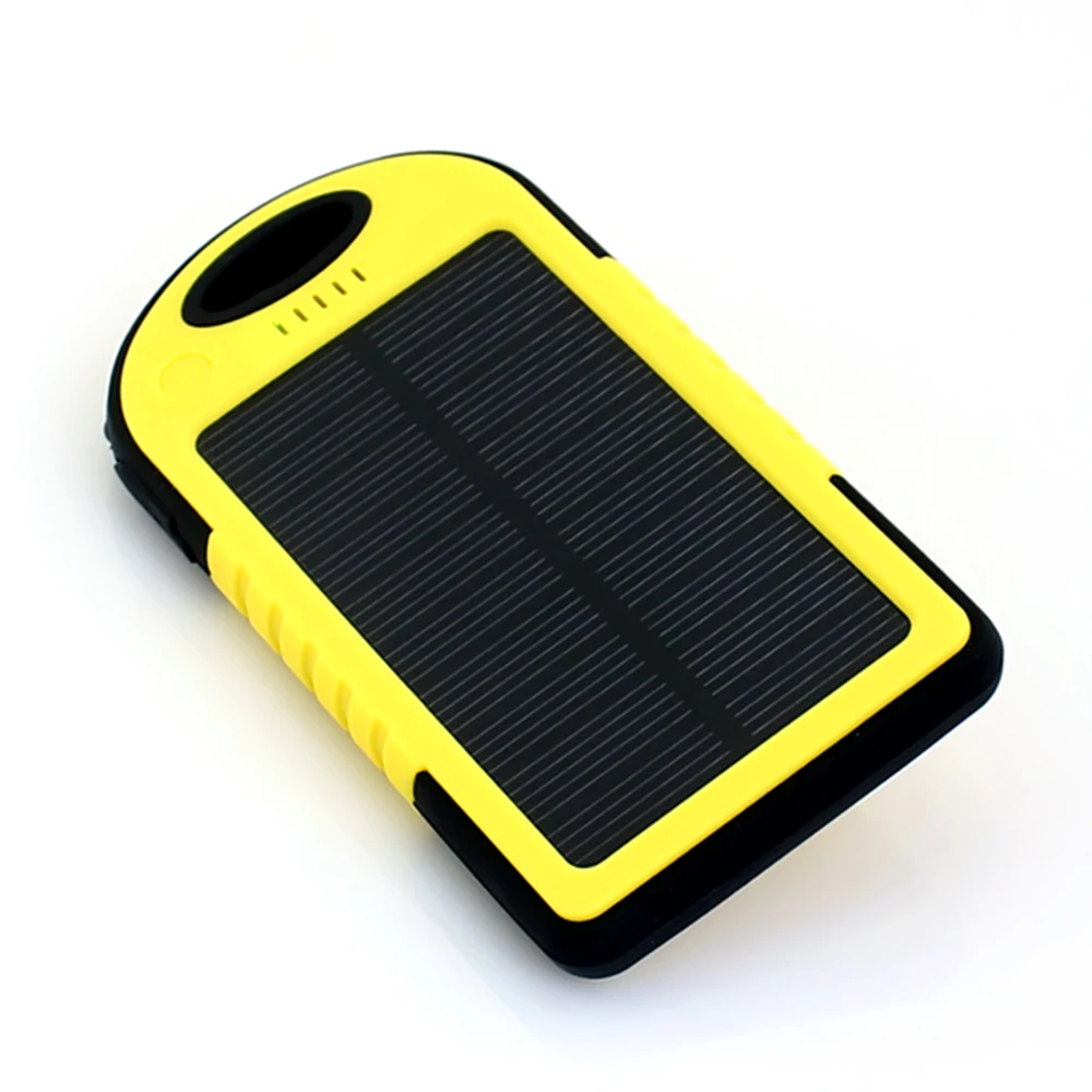 DIGIBLOOM Solar Mobile Phone Powerbank Charger Solar Power Bank 5000mah