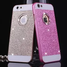 luxury case for apple iphone 5 5s acrylic pink pc cover for iphone5 s mobile phone accessories by bags Material i cases & covers