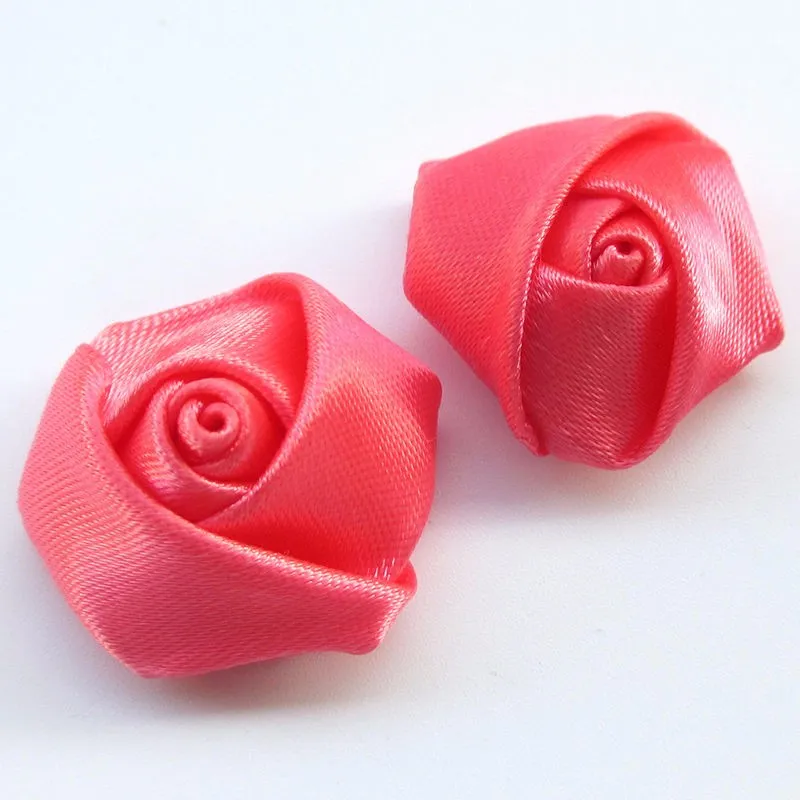 Custom Expressions Satin Ribbon Rose Flowers Buy Satin Ribbon Rose