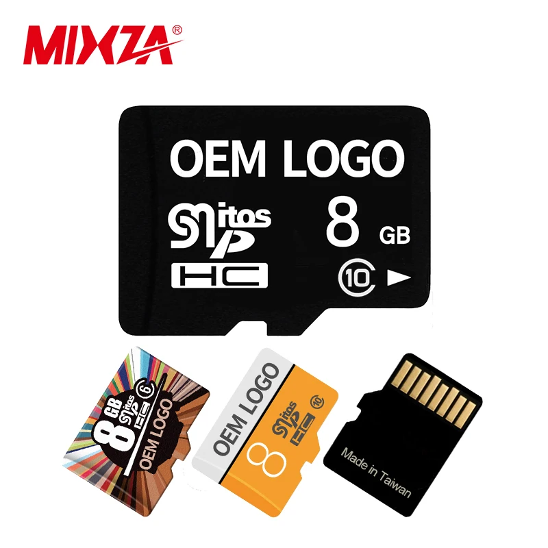 

Wholesale Memory Card 8GB Micro memory SD TF card Class10 U1 U3 SD Original OEM Neutral true capacity