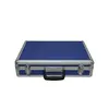 Blue Medium Size Notebook Hard Carrying Aluminum Attache Case