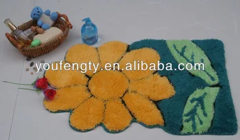 shaped bath mats