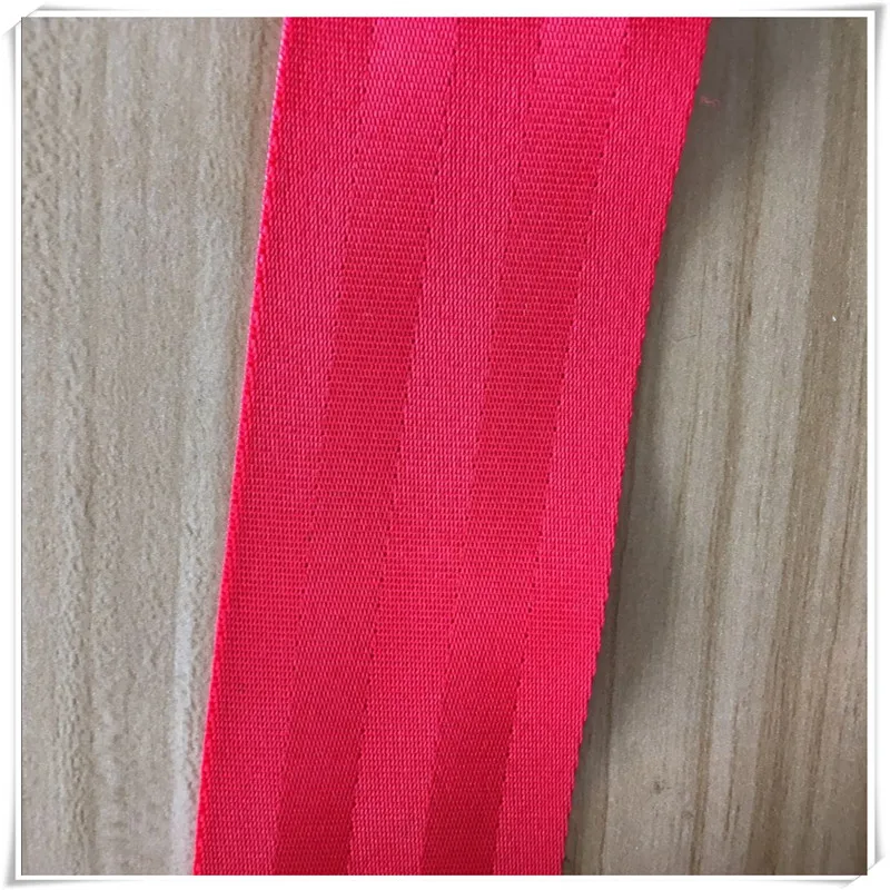 
Polyester 48mm width standard quality seat belt webbing 
