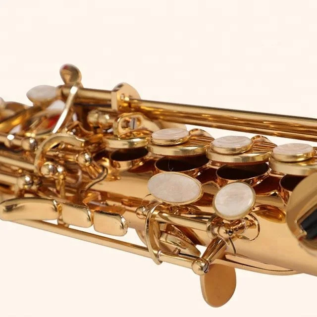 
Accept OEM Dasheng Music DSSS-711 Chinese Cheap Wind Instrument Soprano Saxophone 