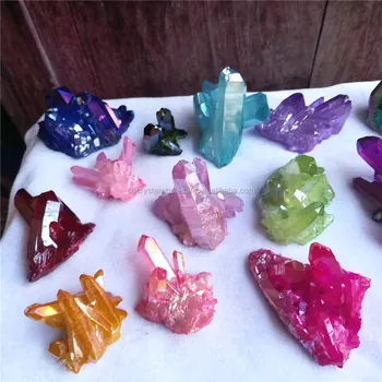 Different colors of quartz