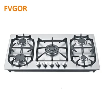 Gs5s03 Built In Lpg And Ng Gas Cooktop Stove With 5 Burner