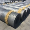 UHP450/UHP600/UHP700 mm graphite electrodes for arc furnaces with nipples