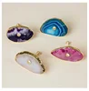 High Quality Brass natural agate cyrstal quartz cabinet pulls and knob furniture kitchen wardrobe handles knobs