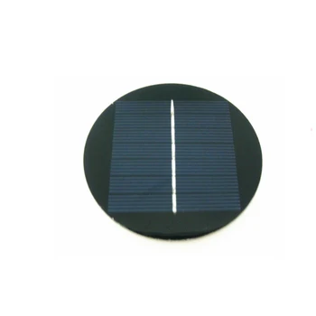 Dia 104mm 2.5v 190ma Small Round Solar Panel - Buy Small Round Solar ...