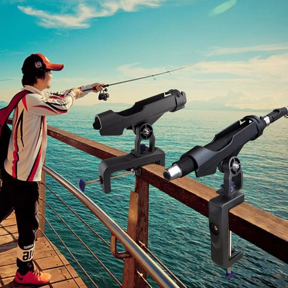 Fast Baitcast 3position Clamp On Fishing Rod Holders Buy Clamp On