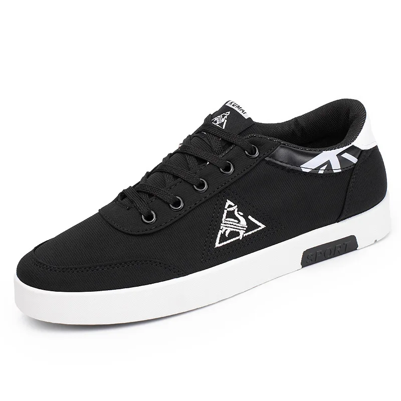 

Spring new black casual running shoes for men