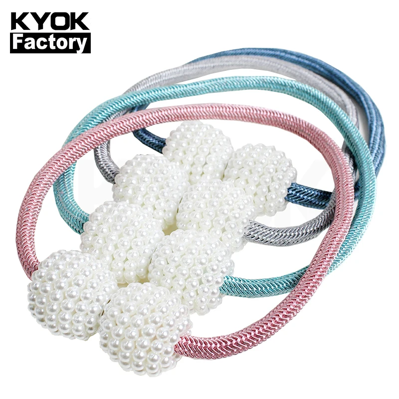 

KYOK Fancy Curtain Tiebacks Accessory Pearl Round Tieback Curtain New Arrive Curtain Tieback Hooks M913, Gp/cp/ab/ac/ss/sn/mb/bk/bks