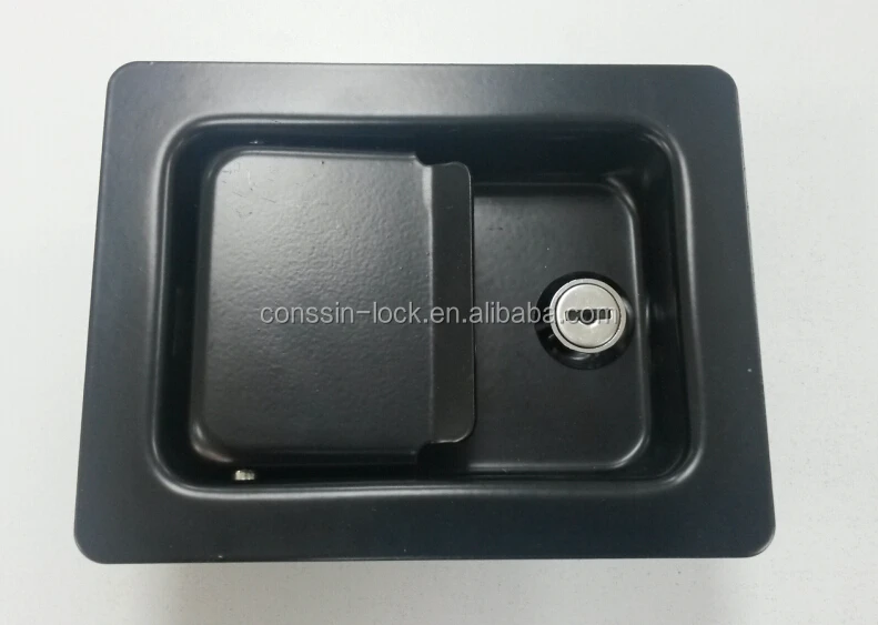 Metal Box Cabinet Locking Recessed Door Paddle Lock View Metal