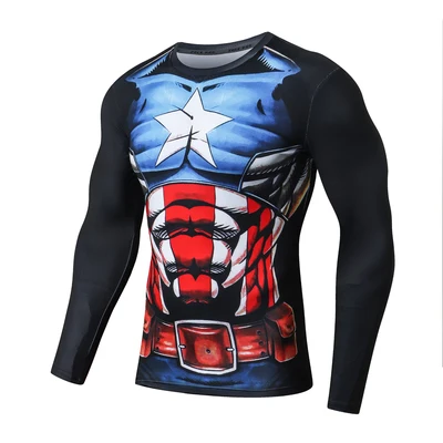 

Tights Men's Sports Fitness Training Clothes Long Sleeve T Shirt