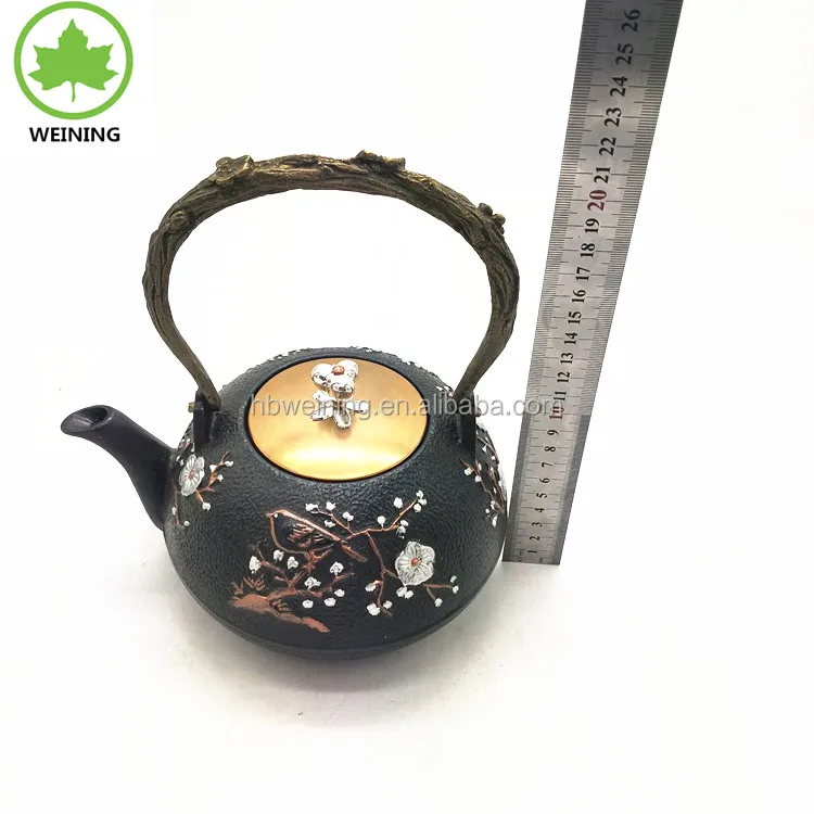 Wholesale 1.2l Cast Iron Teapot With Stainless Steel Filter Buy Cast