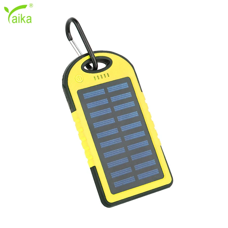 

IPX4 Waterproof Outdoor 4000mah Power Banks Solar Power Bank Charger For Smartphone, Optional