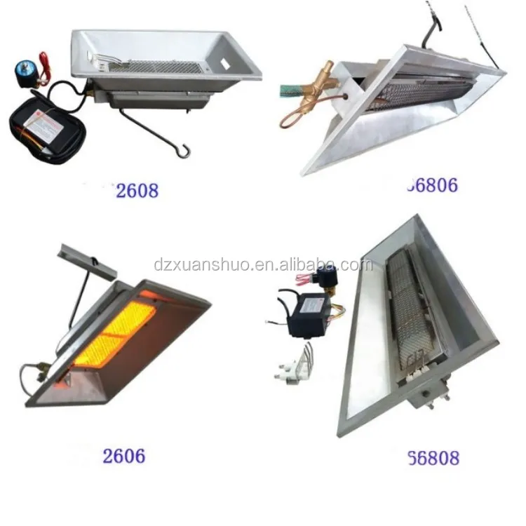 Ecoflame Infrared Radiant Poultry House Gas Heater Brooder Thd2606