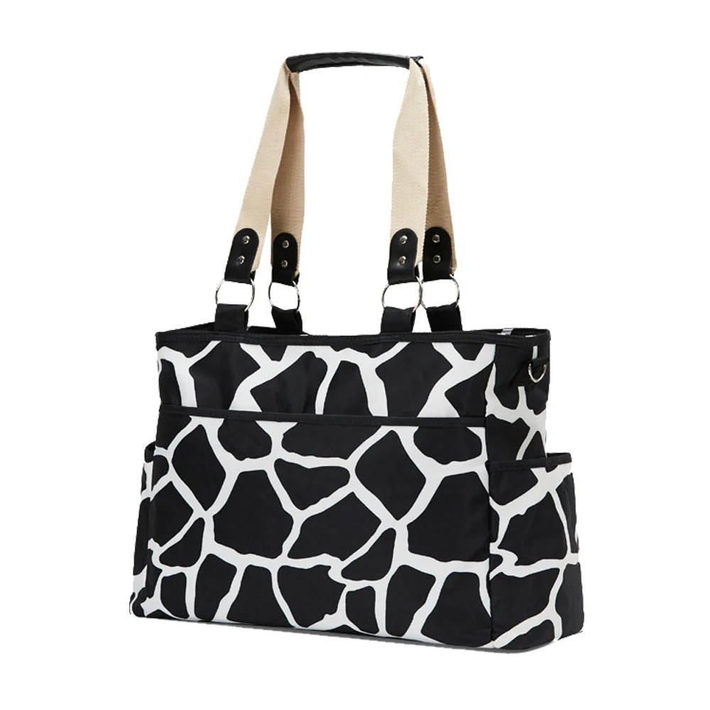 

Rommy Stylish Large Diaper Tote Bag with PU handle