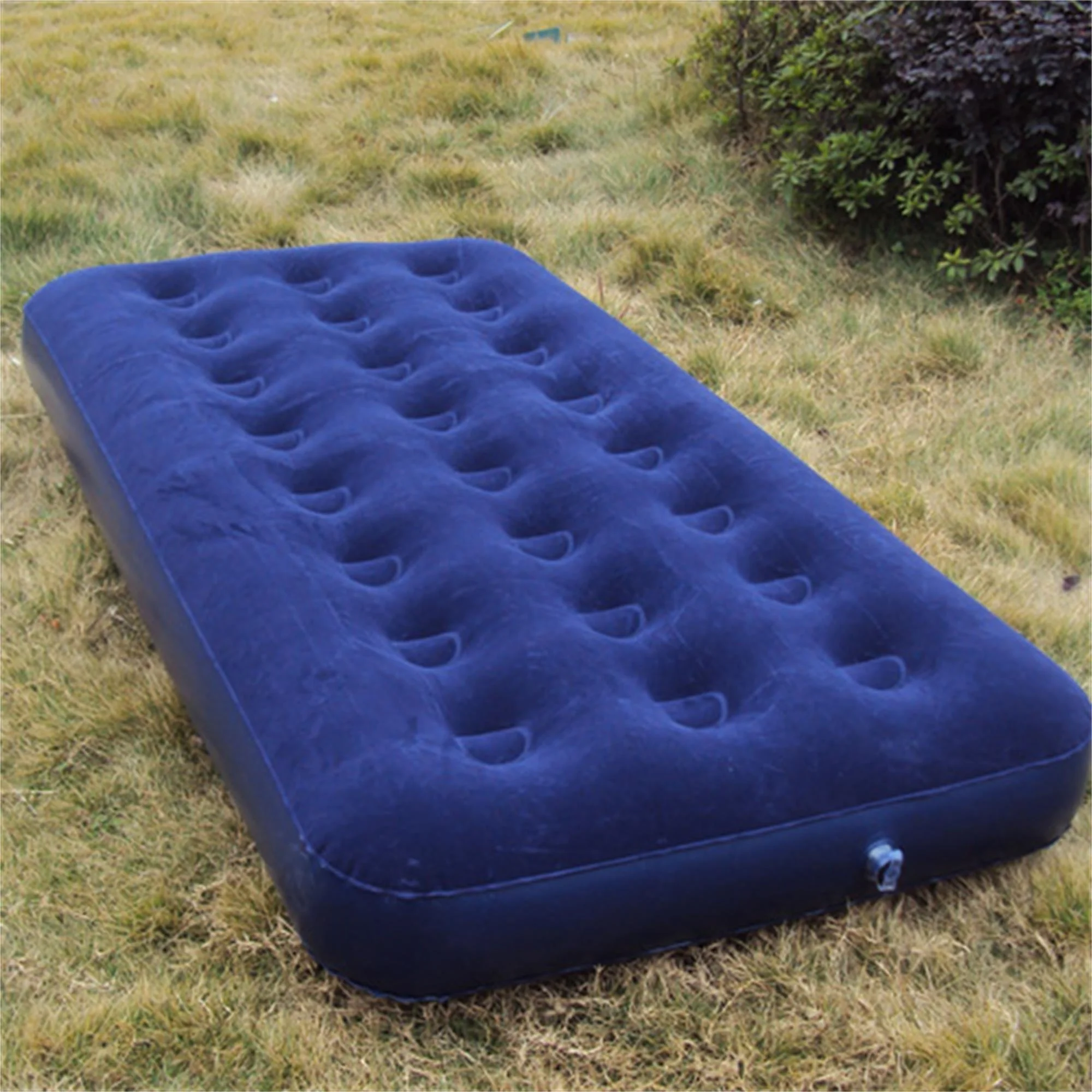 Indoor/outdoor Single And Double Size Inflatable Bed Mattress Builtin