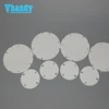 VHANDY Porous Alumina Ceramic Circle Ceramic Substrate for catalytic Converter