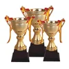 custom fashion large 3D gold sport winner metal champion trophy cup