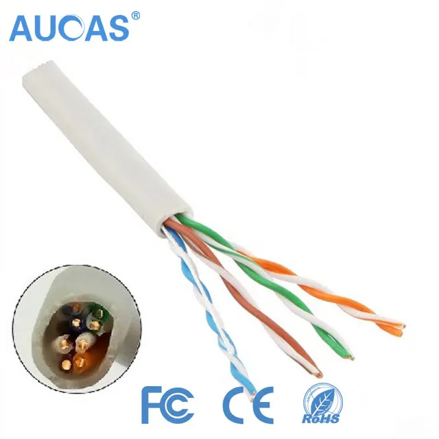 Outdoor Network UTP Cat5e Lan Cable 4pr 24AWG 300m