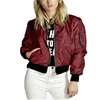 OEM new solid color short fashion zipper outer tower jacket female coat autumn and winter coats