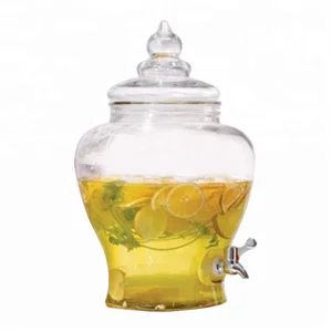 Cold drink beverage glass dispenser