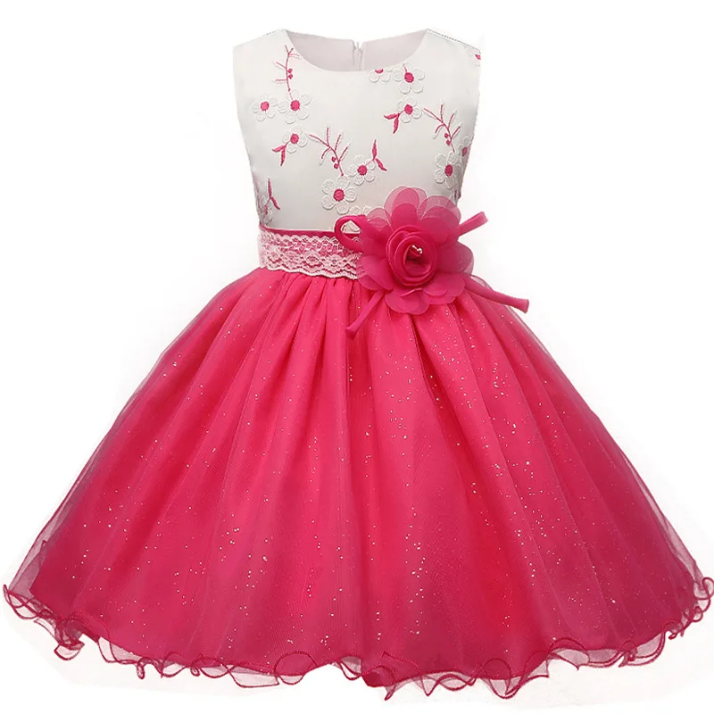 

R&H 2019 Pink Halloween Dance Christmas Celebration Princess Girl Dress Party, As the picture show