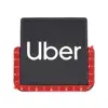 Rideshare signs for car service, hight brightness U square LED light decals for car and limo service