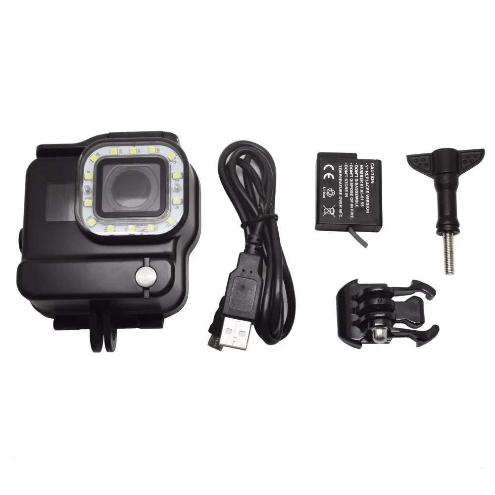 Waterproof 30m Underwater Diving Led Light With Housing For Gopro Hero