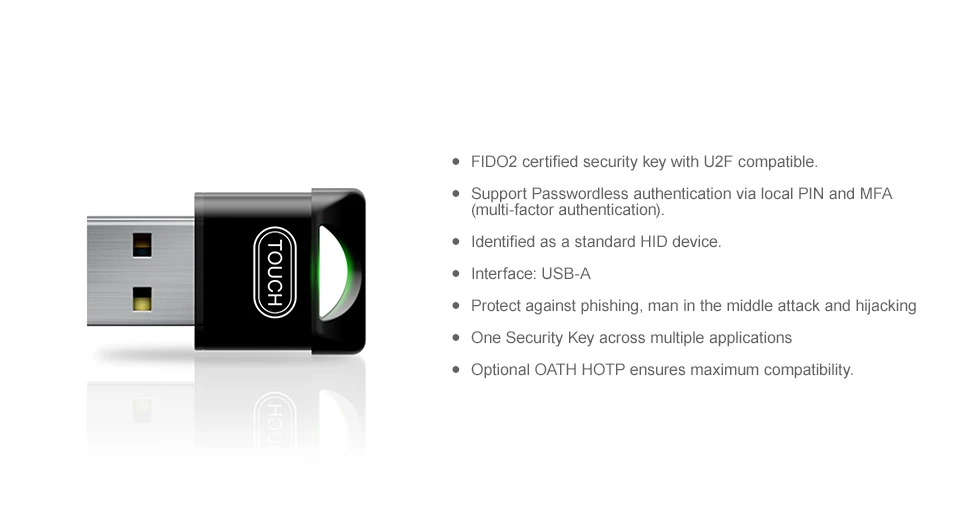 fido certified usb security key