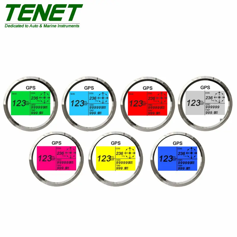 85mm Full Digital Gps Speedometer With Trip Counter Buy Universal