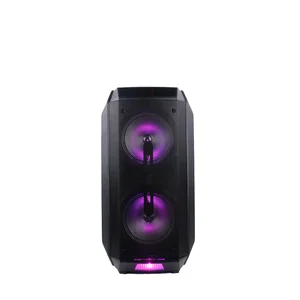 Temeisheng 8 inch Portable Bluetooth DJ Bass Speaker Trolley